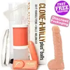 Clone A Willy Plus Balls Kit Penis Molding Set Fun Hens Unisex Couples Sex Toy
