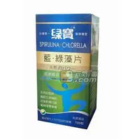 在飛比找PChome商店街優惠-『台灣綠寶』綠寶 藍.綠藻片700錠 ◎名主持人瀨上剛 推薦