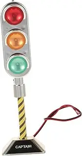 SOESFOUFU Led Traffic Light Decor Mini Car Interior Stop Light Ornament Room Decor Street Lamp Model