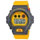 【CASIO】G-SHOCK 經典6900系列 復古運動黃數位電子表 DW-6900Y-9 台灣卡西歐公司貨保固一年