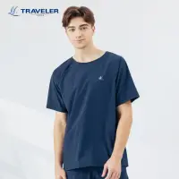 在飛比找momo購物網優惠-【TRAVELER 旅行者】24SS男款超透氣四面彈吸排上衣