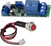 Wzenclave DC 5/12V Timer Switch Module Adjustable Timer Delay Turn Off Module with Adjustable on-Off Time Relay for Automation Equipment Robots Intelligent Product Development External Trigger Switch