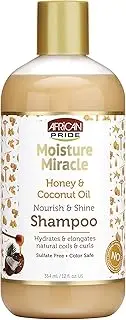 African Pride Moisture Miracle Honey & Coconut Oil Shampoo