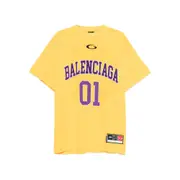 [Balenciaga] Balenciaga Basketball Jersey T-shirt S YELLOW