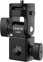 Ulanzi L121 LA04 Light Stand Adapter, +/-180° Angle Rotation, Suitable for Video Light, Studio Light, Speedlight and Light Stand