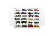 BrickFans Premium Display Case for 24 x Lego Speed Champions Cars (4x6)