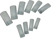 Healeved 500pcs Artificial Fingernail False Nails Fake Nails Fake Fingernail Manicure Cover Manicure Nail