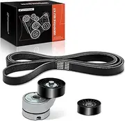Serpentine Belt Kit Replacement for Ford F-250 F-350 F59 F Super Duty 1993-1994 E-350 1993, 7.3L V8 Diesel OHV