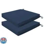 Honeycomb Essentials Outdoor Square Seat Cushions,19" x 19", Hampton Texture