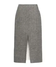 Mixed-color pencil skirt IT38 Gray