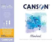 Canson Montval 300 GSM Cold Pressed Pad, Size A3 (100 Sheets)