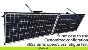 12V 160W Folding solar panel Kit. Easy to use. Suit Lead Acid & Lithium Battery