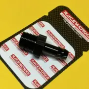 1/8" NPT Male to 4 mm straight barb Black Raceworks RWF-421-02-M4BK