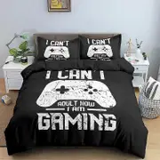 a246 Bed Sheets Game Bedding Set for Children Duvet Cover Set Comforter Cover Polyester Quilt Cover Pillowcase for Kids and Adults3-Piece Bedding Set