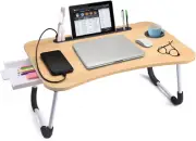 Laptop Desk Laptop Bed Stand Foldable Laptop Table Folding Breakfast Tray Portab