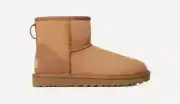 NIB UGG Womens's Classic Mini Boot in Chestnut
