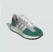Adidas Sz 11.5 Retropy e5 Cloud White/Grey/Collegiate Green Men’s