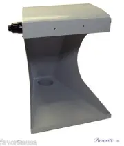 PROFESSIONAL POLISHING HOOD WITH INCANDESCENT LIGHTING