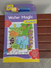 Water Magic by Galt Animal Theme Toy book Watercolor