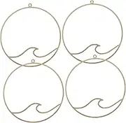 4Pcs Dreamcatcher Pendant Geometric Charms for Crafting Unique Dream Catchers for Personalized and Creative Projects