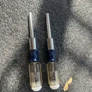2 Vintage Craftsman 41466 USA Ratcheting Screwdriver Excellent With Bits