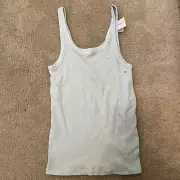 American Eagle Women Tank Top Light Blue Size. XS