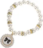 Pet Necklace Collar for Dogs and Cats Elegant Pearl Design Luxurious Look for Puppy Jewelry and Pet Accessories