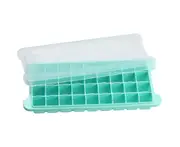 Silicone Mold Removable Lid Odorless Mold Silicone Honeycomb Ice Cube Tray for DIY Dessert-Green - Green