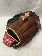 Rawlings Sandlot Outfield Right Hand Throw Baseball Glove S1275H Deep Pocket
