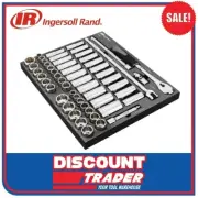 Ingersoll Rand 1/2″ Drive 54 Piece Metric/SAE Master Socket & Accessory Set
