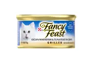 Fancy Feast Adult Grilled Wet Cat Food Ocean Whitefish & Tuna Feast 24 x 85g