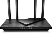 [TP-Link] AX3000 Dual-Band Multi-Gigabit WiFi 6 Router, 2.5Gbps WAN/LAN Port, 160MHz, 8K Streaming, USB3.0 Ports, HomeShield Security, Work with Alexa, Gaming & Streaming, Smart Home (Archer AX55 Pro)