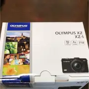 Olympus XZ 1 White Digital Camera High Quality Compact with SD Card Strap