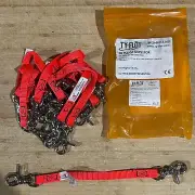 TY-FLOT 10pc Tool Tether with Metal Snaps 6lb Limit