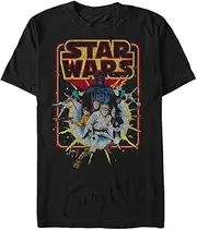 [STAR WARS] Men's Old School Comic Graphic T-Shirt