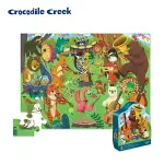 《美國CROCODILE CREEK》大型地板拼圖-動物樂隊(36片) / 手眼協調 / 感統