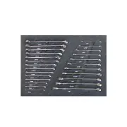 SP Tools 25Pcs Foam Tray - Metric/SAE Offer Extra Protection Included Spanners