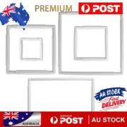 PP Sewing Hoop White Square Shape Needlepoint Frame for Cross Stitching Quilting