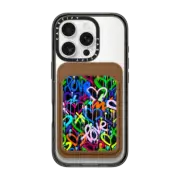 Snappy MagSafe Wallet Snappy™ BioVeg Wallet MagSafe Compatible Love & Hearts Street Art by Corey Paige Designs
