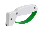 AccuSharp Classic Regular Knife & Tool Sharpener, White/Green