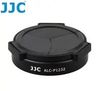 在飛比找博客來優惠-JJC Panasonic自動鏡頭蓋ALC-P1232黑色適
