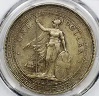 在飛比找Yahoo!奇摩拍賣優惠-站洋，pcgs評級，真假無憂pcgs xf92站洋 1864