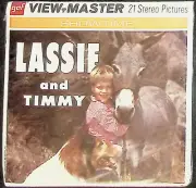 Lassie and Timmy 3d View-Master 3 Reel Packet NEW SEALED