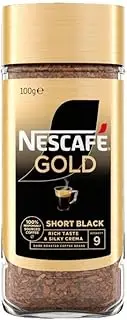 Nescafé Gold Short Black Soluble Instant Coffee 100 g