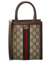 Gucci Ophidia GG Supreme Canvas & Leather Super Mini Bag