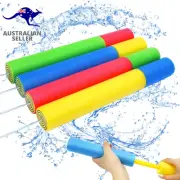 4 Pack Water Blaster Foam for Kids Adults, Outdoor Water Toy Game for Kids