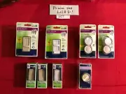 8 Dimmers and 3 way switches, rocker Decora Rotary Dimmers,Slide Dimmers