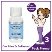White Rum Spirit Essence Flavouring x 3 Pack Promo By Edwards Essences