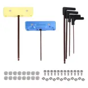S2 Hex Screwdriver Tool Kit with T-Shaped Handle Ball Universal Repair3701