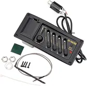 UPKOCH 1 Set Guitar Pickup System Acoustic Electric Guitar Bridge Pickup Easy Installation Durable Material Multiple Sound Adjustments for All Music Styles